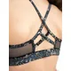 Capezio Damask Cross Back Top, Mädchen-Sport-BH