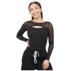 Capezio Dance Active Front Keyhole Langarm-Bodysuit, Damen-Bodysuit Capezio Dance Active Front Keyhole Langarm-Bodysuit, Damen-Bodysuit