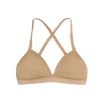 Capezio Deep Neck Clear Back, Damen-BH