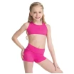 Capezio Foldover Boyshort, Tanzshorts für Kinder