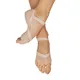 Capezio Full Body footUndeez Foot Thongs, Tanzschläppchen mit Fersen