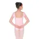 Capezio puff sleeve leotard, Body mit glitzernden Ärmeln