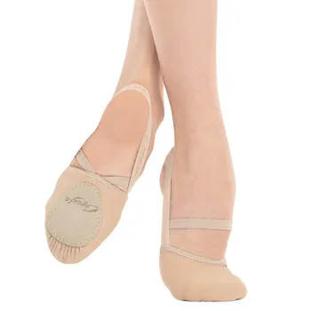 Capezio Hanami PIROUETTE, elastische Halbsohlen-Ballettschuhe