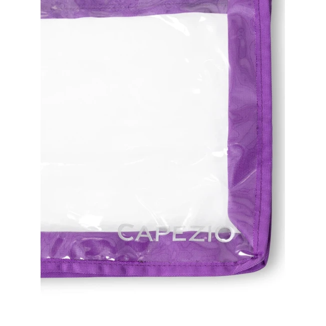 Capezio, Kleidungschutzhülle mit farbigem Saum - Lila - purple