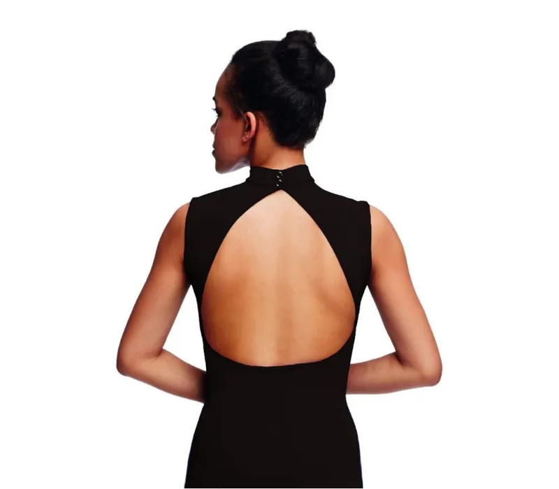 Capezio Polo neck leotard, Ballett-Trikot - Schwarz