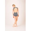 Capezio Polo neck leotard, Ballett-Trikot - Grauer getrockneter Salbei Capezio