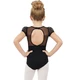 Capezio puff sleeve keyhole back leotards, Ballett-Trikot