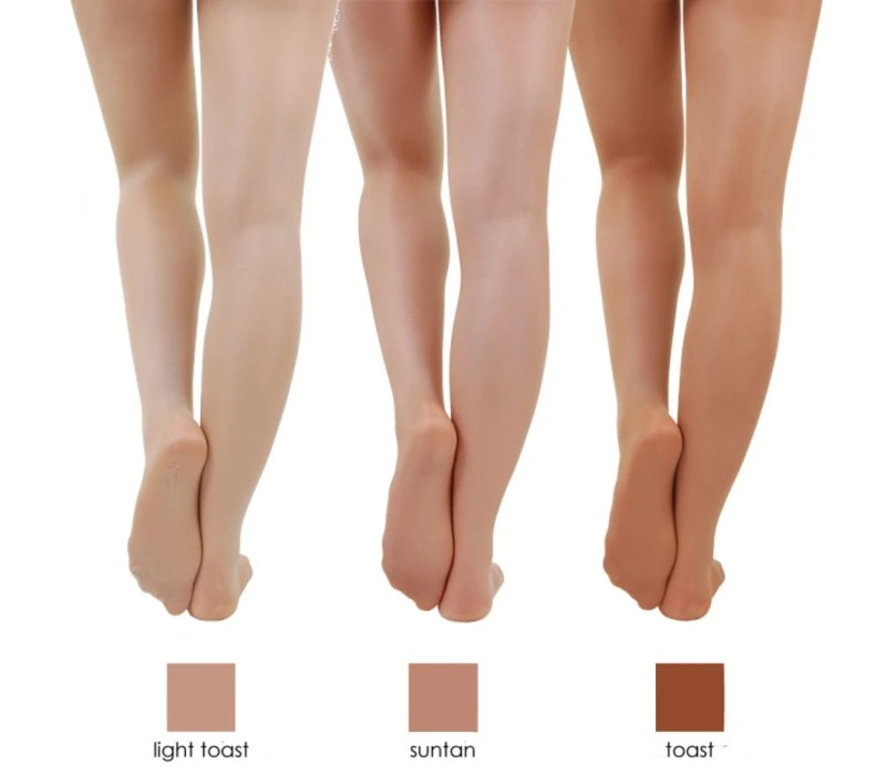 Capezio ultra shimmery, schimmernde Strumpfhose - Light toast Capezio