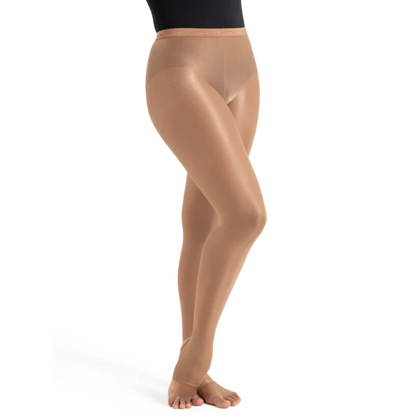 Capezio Ultra Shimmery, Glänzende Steg-Strumpfhose  