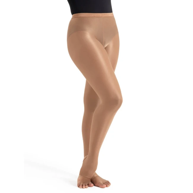 Capezio Ultra Shimmery, Glänzende Steg-Strumpfhose Capezio Ultra Shimmery, Glänzende Steg-Strumpfhose - Toast Capezio
