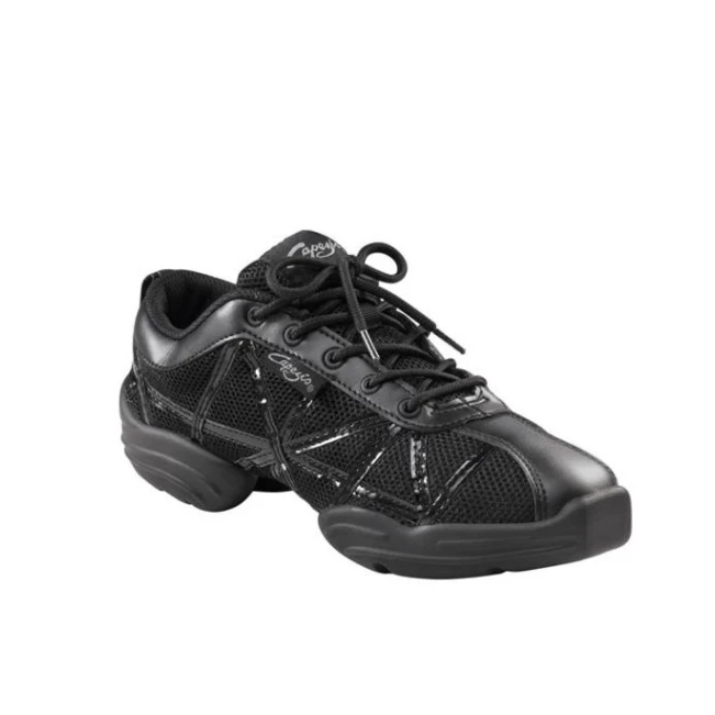 Capezio, Damen Sneaker - Schwarzer Lack Capezio, Damen Sneaker - Schwarzer Lack