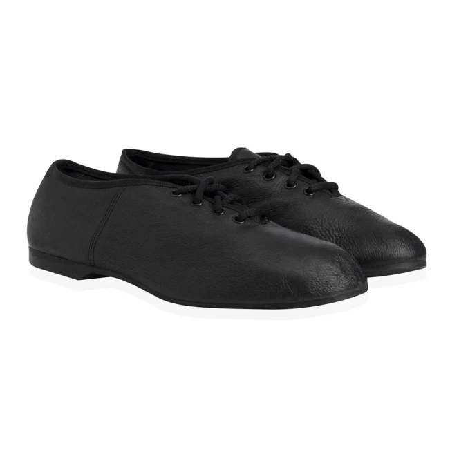 Sansha Carrousel, Kinder Leder-Jazzschuhe mit durchgehender Sohle Sansha Carrousel, Kinder Leder-Jazzschuhe mit durchgehender Sohle