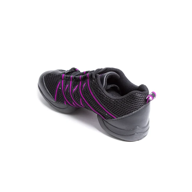 Bloch Criss Cross, Sneaker für Damen - Schwarz/Violett