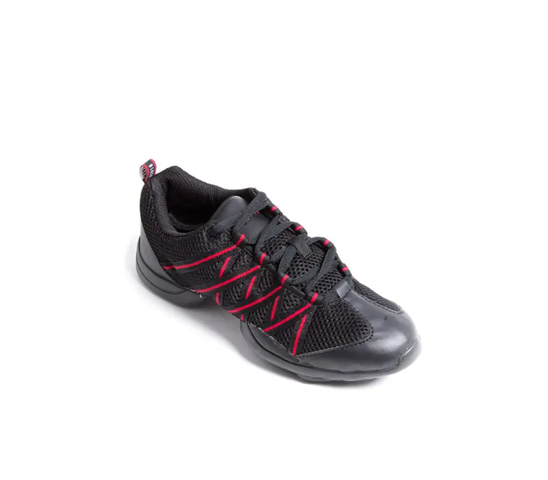 Bloch Criss Cross, Kindersneaker - Schwarz/Gelb