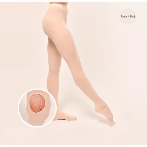 Dansez Vous E101, Ballettstrumpfhose mit Ballenloch für Kinder