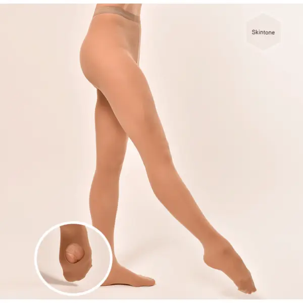 Dansez Vous E101, Ballettstrumpfhose mit Ballenloch