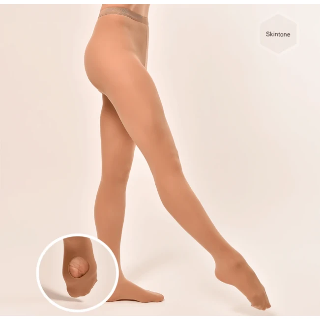 Dansez Vous E101, Ballettstrumpfhose mit Ballenloch Dansez Vous E101, Ballettstrumpfhose mit Ballenloch