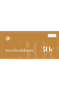 Geschenkgutschein 30€