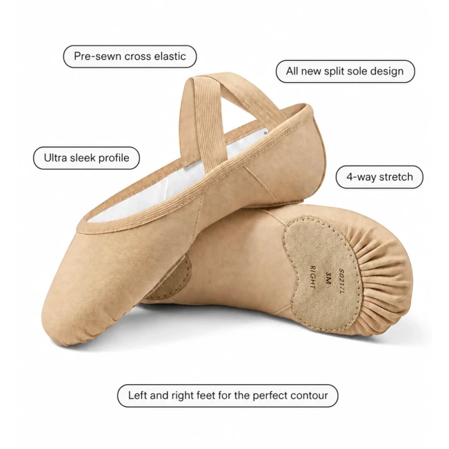 Bloch Elation, Damen-Ballettschuhe Bloch Elation, Damen-Ballettschuhe