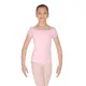 Capezio puff sleeve leotard, Body mit glitzernden Ärmeln
