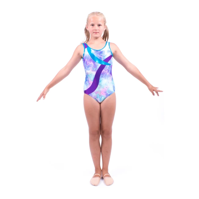 Capezio Swirl Front Tank Leotard, Gymnastikanzug Capezio Swirl Front Tank Leotard, Gymnastikanzug