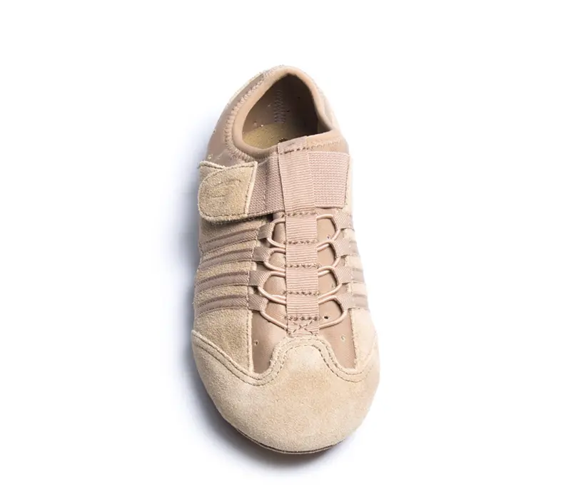 Capezio Jag, Jazzschuhe mit Wildledersohle für Frauen - Braun caramel Capezio