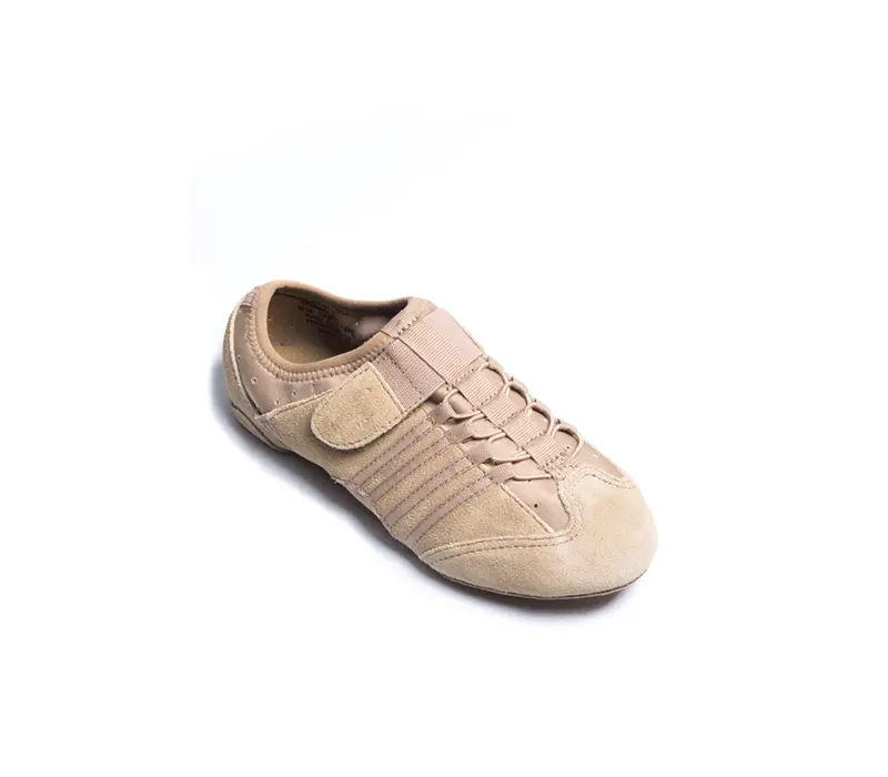 Capezio Jag, Jazzschuhe mit Wildledersohle für Frauen - Braun caramel Capezio