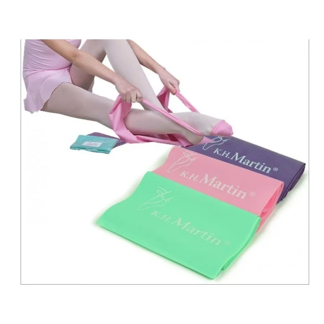 K.H. Martin stretching bands, elastisches Band grün STRONG