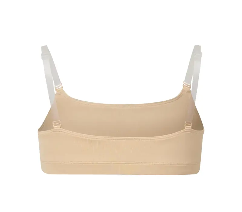 Bloch Leia, Mädchen-BH - Hautfarbe  - sand