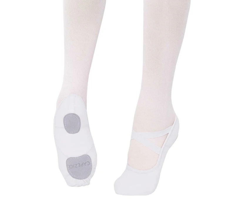 Capezio HANAMI, Ballettschläppchen für Kinder - Weiss