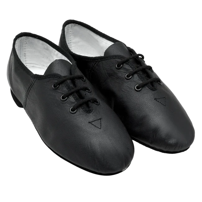 Bloch Esssential, Leder-Jazzschuhe für Damen mit durchgehender Sohle