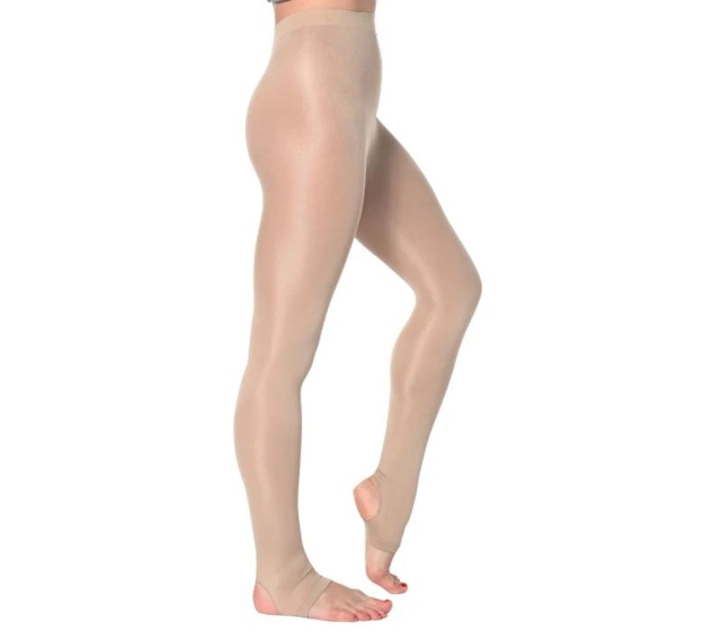 Dansez Vous S203, glänzende Strumpfhose mit Steg für Kinder - Light toast Dansez Vous