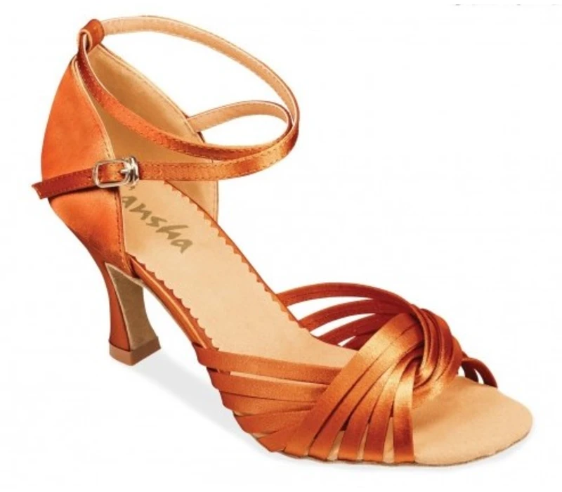 Sansha Ashley, Lateintanzschuhe - Fleisch dunkel Sansha