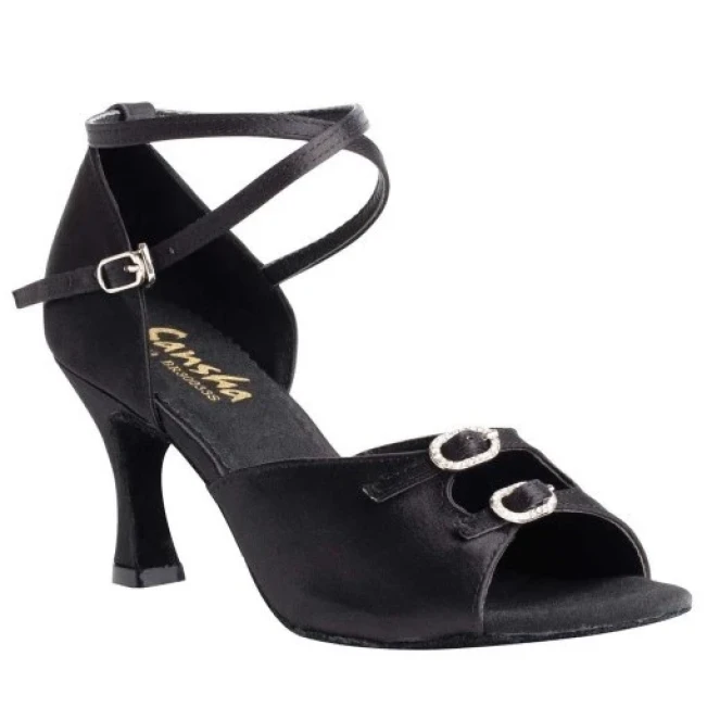 Sansha Milana, Lateintanzschuhe - Schwarz