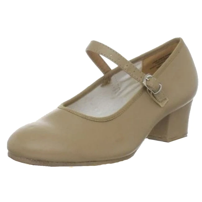 Moravia, Charakter-Schuhe - Hautfarbe tan Sansha