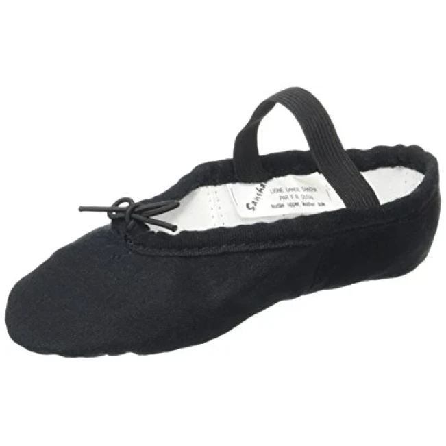 Sansha Tutu Split 5C, Ballettschläppchen für Jungen - Schwarz Sansha Tutu Split 5C, Ballettschläppchen für Jungen - Schwarz