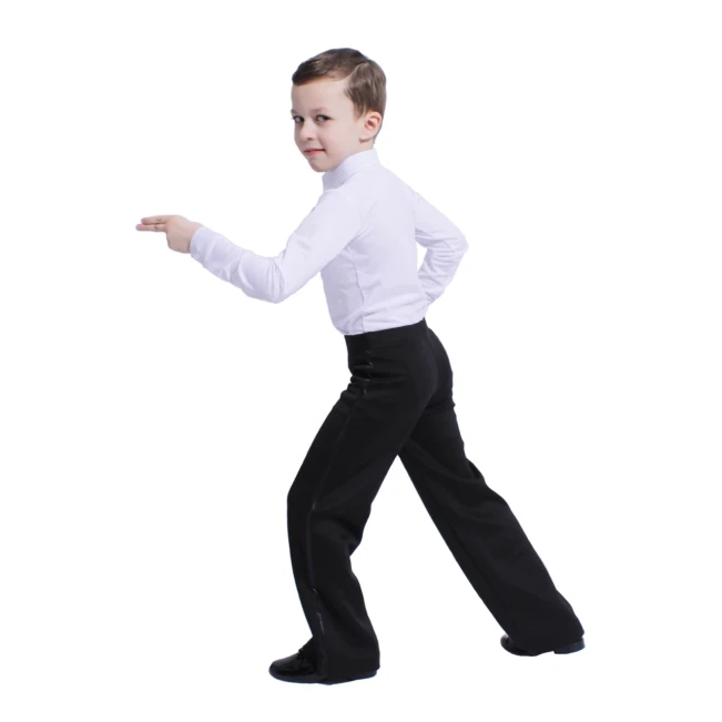 Tanzhemd, Basic Tanzbody für Jungen für Standard- und Lateintanz