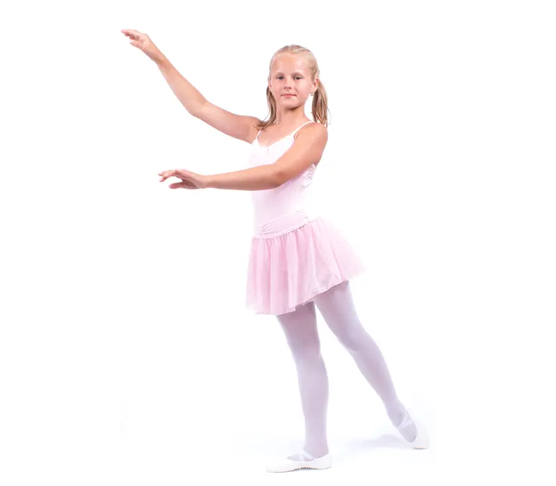 Capezio Swiss dot cinch, gepunkteter Rock - Rosa Capezio Capezio Swiss dot cinch, gepunkteter Rock - Rosa Capezio