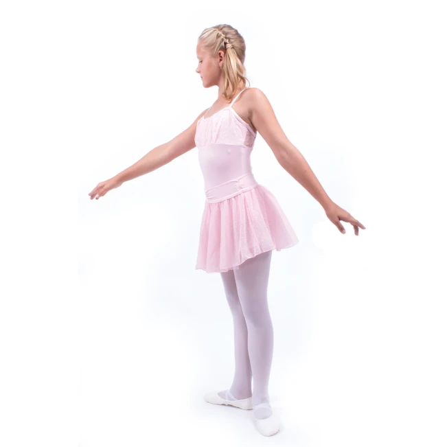 Capezio Swiss dot cinch, gepunkteter Rock - Rosa Capezio Capezio Swiss dot cinch, gepunkteter Rock - Rosa Capezio