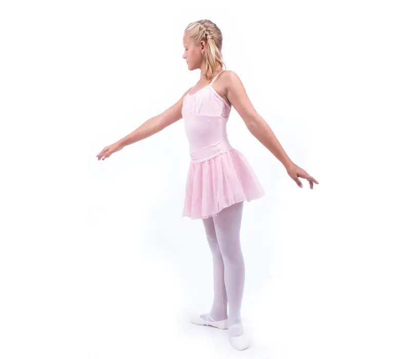 Capezio Swiss dot cinch, gepunkteter Rock - Rosa Capezio Capezio Swiss dot cinch, gepunkteter Rock - Rosa Capezio