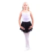 Capezio Swiss Dot Cinch Waistband Layer Skirt, Mädchenrock Capezio Swiss Dot Cinch Waistband Layer Skirt, Mädchenrock