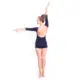 Capezio Boatneck 3/4 Sleeve Leotard, Ballett-Trikot