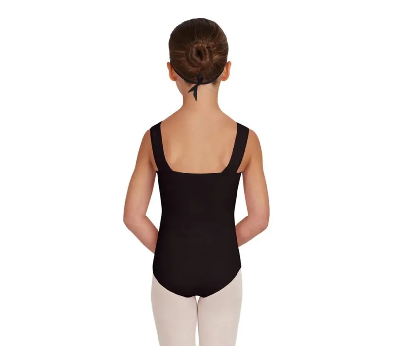 Capezio Wide Strap Leotard, Kindertrikot mit breiten Trägern - Marineblau navy Capezio