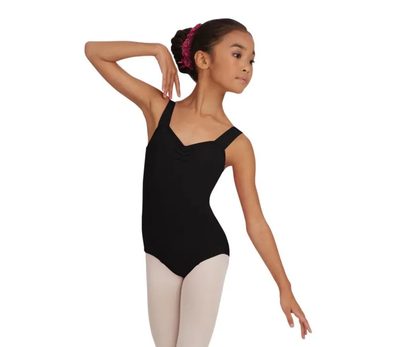 Capezio Wide Strap Leotard, Kindertrikot mit breiten Trägern - Marineblau navy Capezio