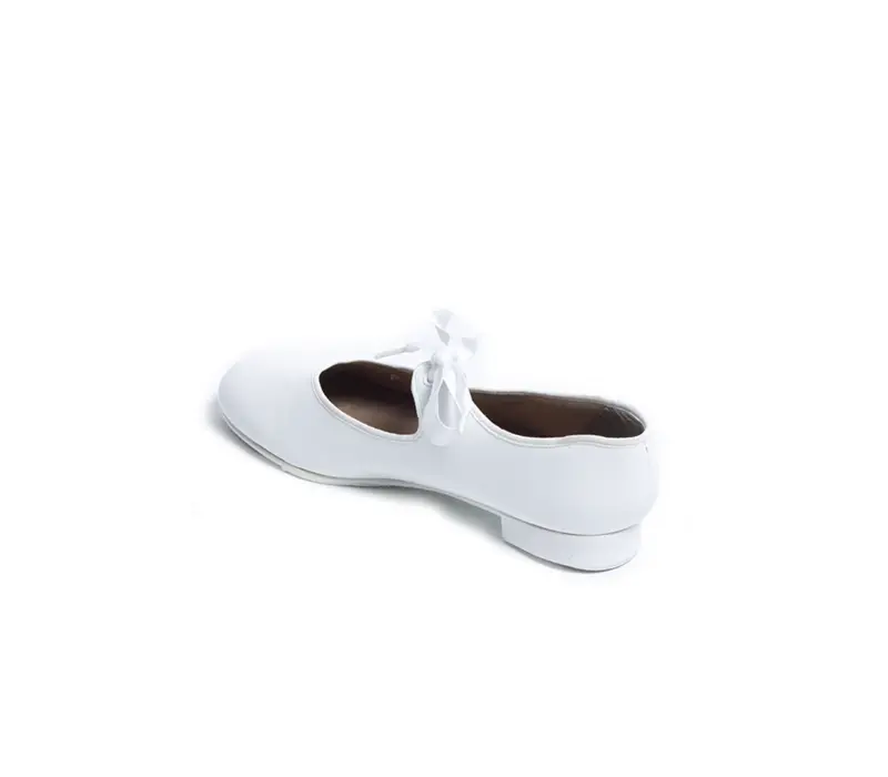 Capezio PU JR. Tyette tap shoes, Steppschuhe für Kinder - Weiss