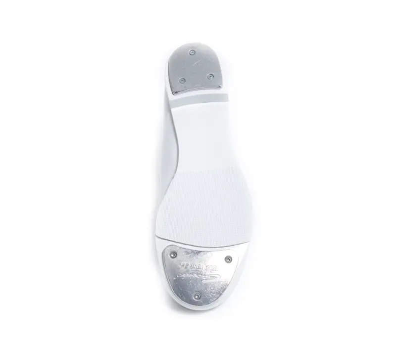Capezio PU JR. Tyette tap shoes, Steppschuhe für Kinder - Weiss