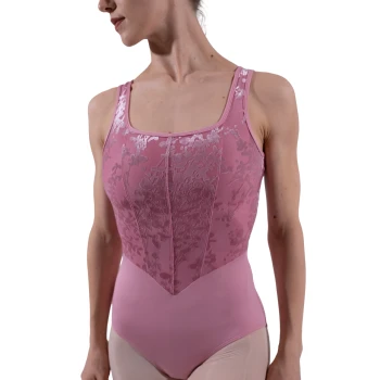 Capezio Cristóbal, Damen-Trikot mit breiten Trägern - Puderrosa Capezio Capezio Cristóbal, Damen-Trikot mit breiten Trägern - Puderrosa Capezio